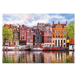 Educa (18458) - "Dancing house, Amsterdam" - 1000 pieces puzzle