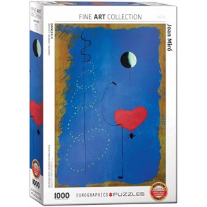 Eurographics (6000-0854) - Joan Miro: "Dancer II" - 1000 pieces puzzle