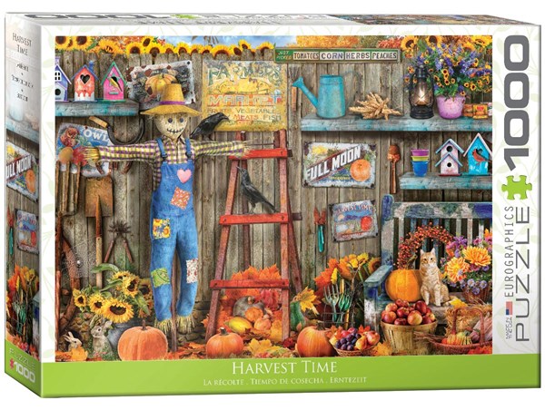 Eurographics (6000-5448) - "Harvest Time" - 1000 pieces puzzle