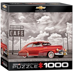 Eurographics (8000-0667) - "1948 Chevrolet Aerosedan" - 1000 pieces puzzle