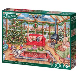 Falcon (11275) - "The Christmas Conservatory" - 1000 pieces puzzle