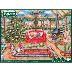 Falcon (11275) - "The Christmas Conservatory" - 1000 pieces puzzle