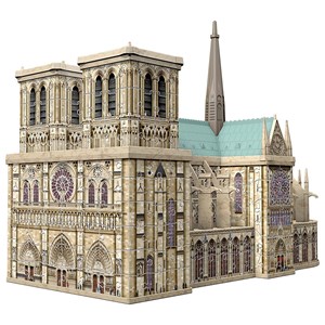 Ravensburger (12523) - "Notre Dame, France" - 324 pieces puzzle