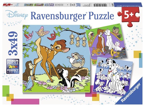 Ravensburger (08043) - "Walt Disney" - 49 pieces puzzle
