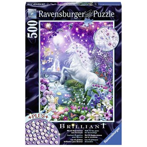 Ravensburger (14951) - "Unicorn" - 500 pieces puzzle
