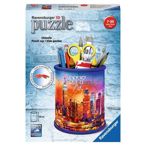 Ravensburger (11201) - "Pencil Cup, Skyline" - 72 pieces puzzle