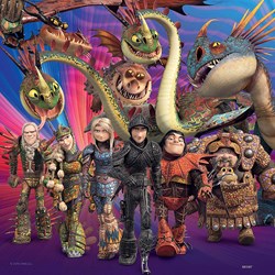 Ravensburger (08064) - "Dragon" - 49 pieces puzzle