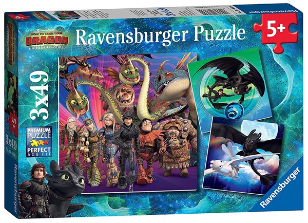 Ravensburger (08064) - "Dragon" - 49 pieces puzzle