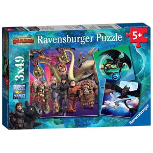 Ravensburger (08064) - "Dragon" - 49 pieces puzzle