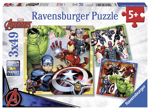 Ravensburger (08040) - "Marvel Avengers" - 49 pieces puzzle