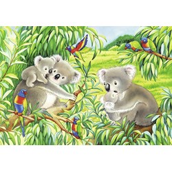 Ravensburger (07820) - "Cute Koalas and Pandas" - 24 pieces puzzle