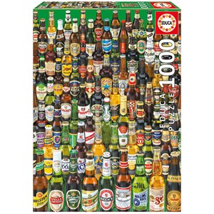Educa (12736) - "Beers" - 1000 pieces puzzle