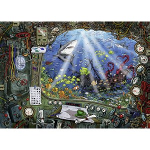 Ravensburger (19953) - "Exit U-Boot (in German)" - 759 pieces puzzle