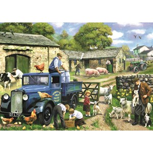 Falcon (11181) - Kevin Walsh: "Seasons on the Farm" - 1000 pieces puzzle