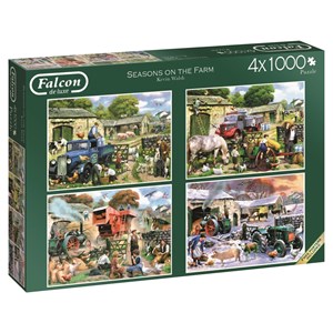 Falcon (11181) - Kevin Walsh: "Seasons on the Farm" - 1000 pieces puzzle