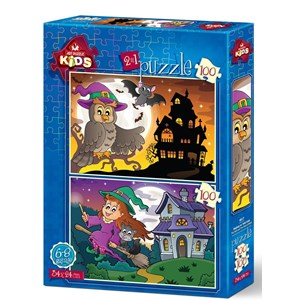 Art Puzzle (4517) - "Halloween" - 100 pieces puzzle
