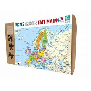 Puzzle Michele Wilson (K74-50) - "Map of Europe" - 50 pieces puzzle