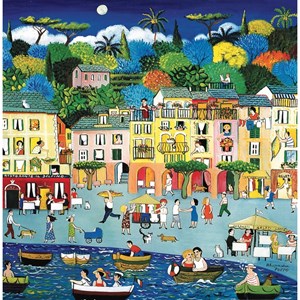 Puzzle Michele Wilson (A737-350) - Alessandra Puppo: "Portofino" - 350 pieces puzzle