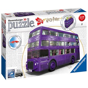 Ravensburger (11158) - "Harry Potter, Magicobus" - 216 pieces puzzle