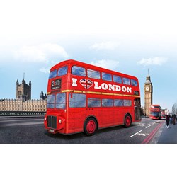 Ravensburger (12534) - "London Bus" - 216 pieces puzzle