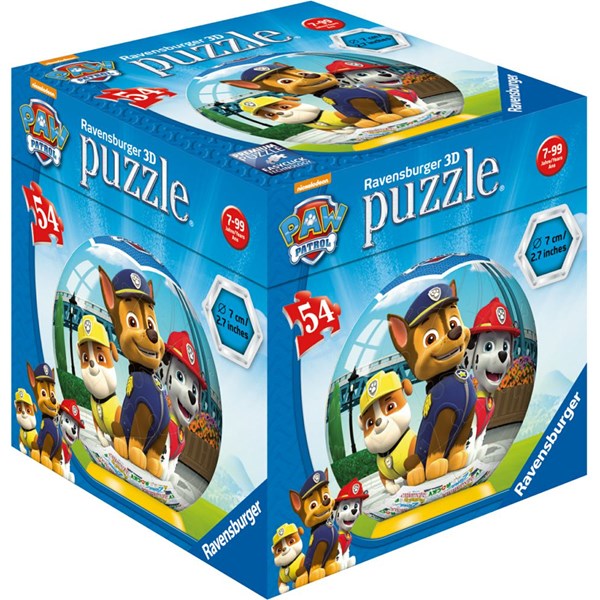 Ravensburger (72078-11917-01) - "Paw Patrol" - 54 pieces puzzle