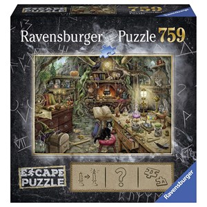 Ravensburger (19958) - "ESCAPE Witch's Kitchen" - 759 pieces puzzle