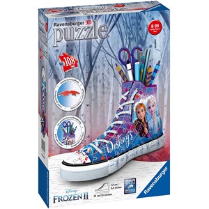 Ravensburger (12121) - "Sneaker, Frozen II" - 108 pieces puzzle