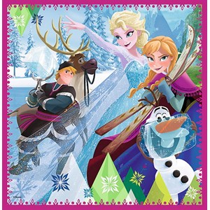 Trefl (34832) - "Frozen" - 20 36 50 pieces puzzle