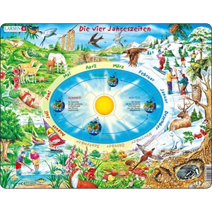 Larsen (SS3-DE) - "The Seasons of the Year - DE" - 44 pieces puzzle