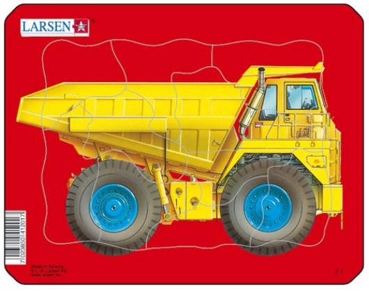 Larsen (Z1-1) - "Dump Truck" - 10 pieces puzzle