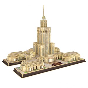 Cubic Fun (MC224H) - "Palace of Culture and Science" - 144 pieces puzzle