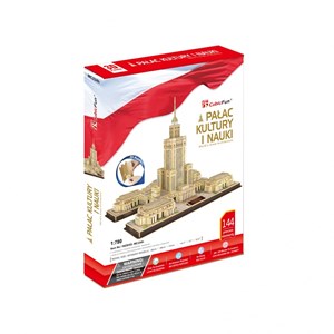 Cubic Fun (MC224H) - "Palace of Culture and Science" - 144 pieces puzzle