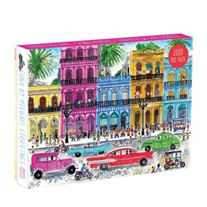 Chronicle Books / Galison (9780735355330) - "Cuba" - 1000 pieces puzzle