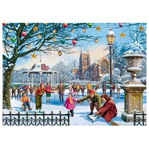 Falcon (11269) - "Family Time at Christmas" - 1000 pieces puzzle