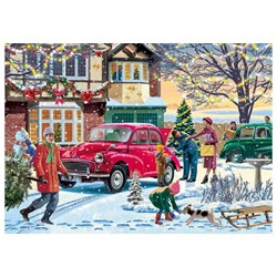 Falcon (11269) - "Family Time at Christmas" - 1000 pieces puzzle
