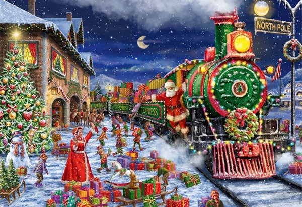 Jumbo (11268) - "Santa’s Special Delivery" - 1000 pieces puzzle