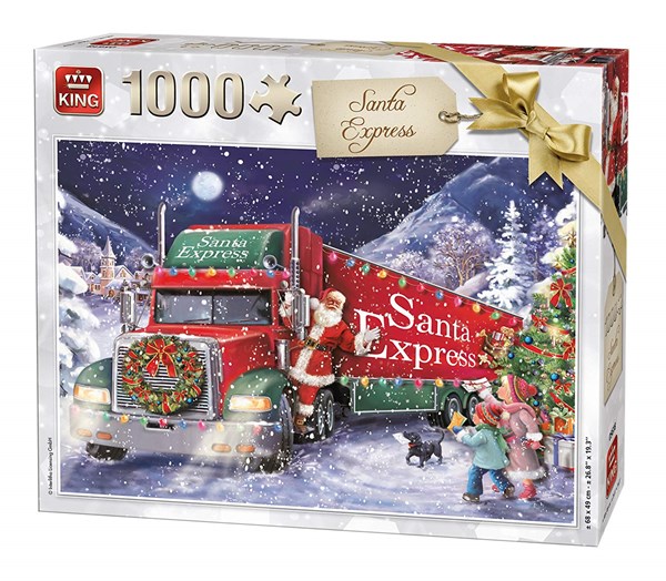 King International (05618) - "Santa Express Christmas" - 1000 pieces puzzle