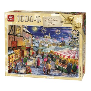 King International (05682) - "Christmas Fair" - 1000 pieces puzzle