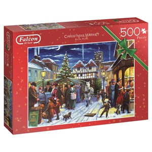 Falcon (11228) - Kevin Walsh: "Christmas Market" - 500 pieces puzzle