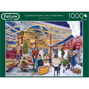Falcon (11266) - Trevor Mitchell: "Coming Home for Christmas" - 1000 pieces puzzle
