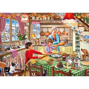 Gibsons (G3532) - "Christmas Treats" - 500 pieces puzzle