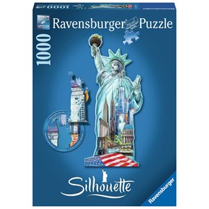 Ravensburger (16151) - "Statue of Liberty" - 1000 pieces puzzle