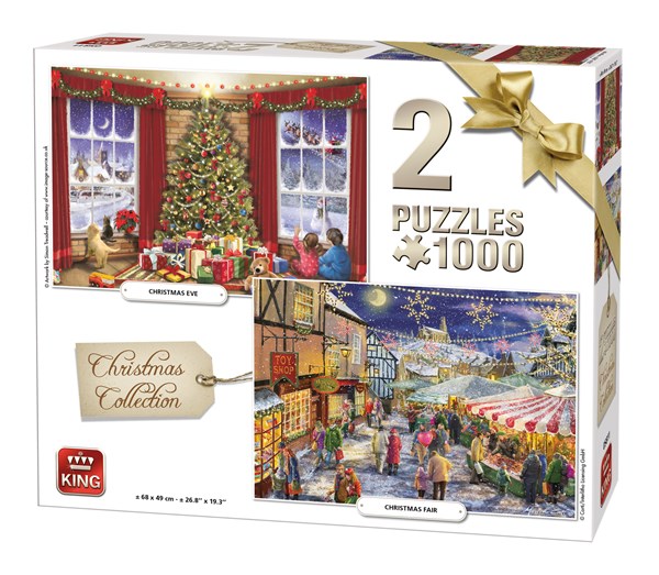 King International (05811) - "Christmas Collection" - 1000 pieces puzzle