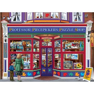 SunsOut (70615) - "Professor Puzzle Shop" - 1000 pieces puzzle