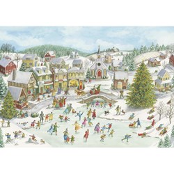 Ravensburger (15290) - "Playful Christmas Day" - 1000 pieces puzzle