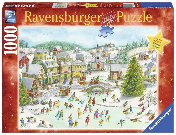 Ravensburger (15290) - "Playful Christmas Day" - 1000 pieces puzzle