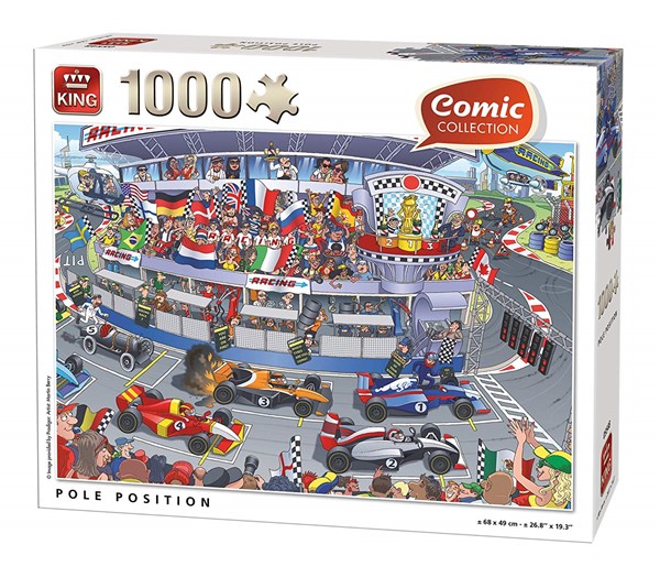 King International (05548) - "Pole Position" - 1000 pieces puzzle
