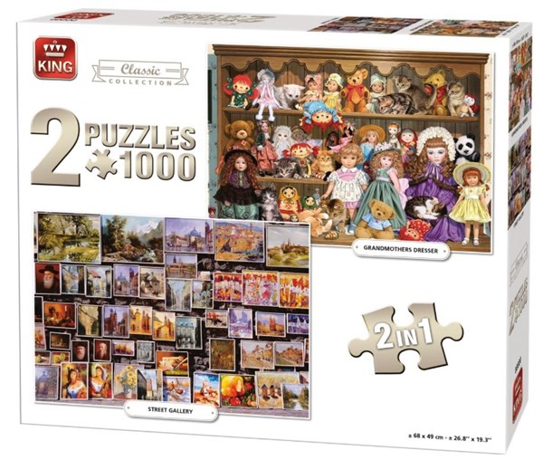 King International (05215) - "Classic Collection" - 1000 pieces puzzle