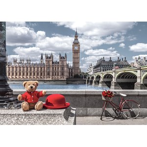 Castorland (B-53315) - "Little Journey to London" - 500 pieces puzzle
