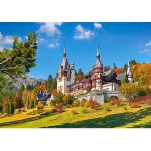 Castorland (B-53292) - "Castle Peles, Romania" - 500 pieces puzzle